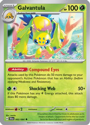 Image of Galvantula (002/064) [Scarlet & Violet: Shrouded Fable]