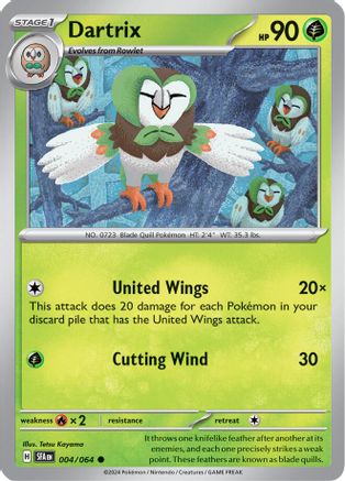 Image of Dartrix (004/064) [Scarlet & Violet: Shrouded Fable]