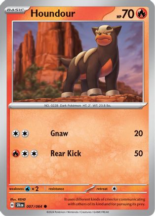 Image of Houndour (007/064) [Scarlet & Violet: Shrouded Fable]