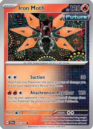Image of Iron Moth (009/064) [Scarlet & Violet: Shrouded Fable]