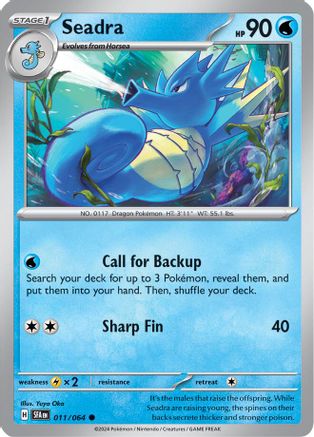 Image of Seadra (011/064) [Scarlet & Violet: Shrouded Fable]
