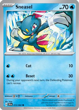 Image of Sneasel (013/064) [Scarlet & Violet: Shrouded Fable]