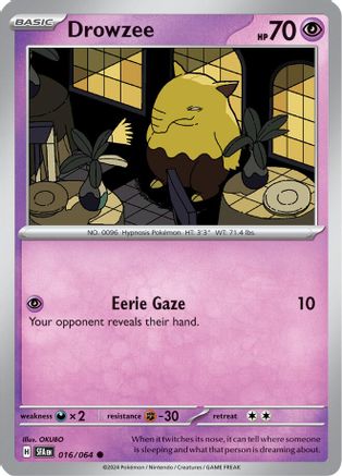 Image of Drowzee (016/064) [Scarlet & Violet: Shrouded Fable]