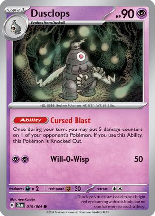 Image of Dusclops (019/064) [Scarlet & Violet: Shrouded Fable]