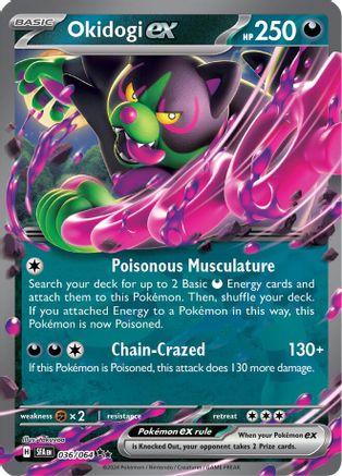 Image of Okidogi ex (036/064) [Scarlet & Violet: Shrouded Fable]