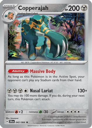 Image of Copperajah (042/064) [Scarlet & Violet: Shrouded Fable]
