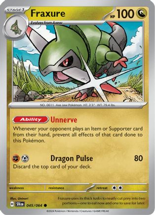 Image of Fraxure (045/064) [Scarlet & Violet: Shrouded Fable]