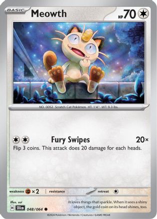Image of Meowth (048/064) [Scarlet & Violet: Shrouded Fable]