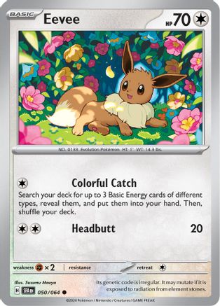 Image of Eevee (050/064) [Scarlet & Violet: Shrouded Fable]