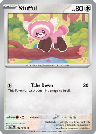 Image of Stufful (052/064) [Scarlet & Violet: Shrouded Fable]