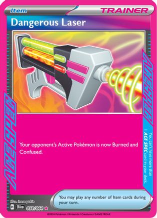 Image of Dangerous Laser (058/064) [Scarlet & Violet: Shrouded Fable]
