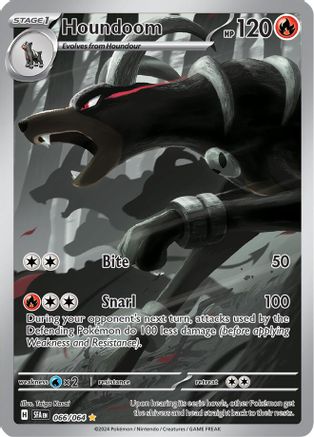 Image of Houndoom (066/064) [Scarlet & Violet: Shrouded Fable]