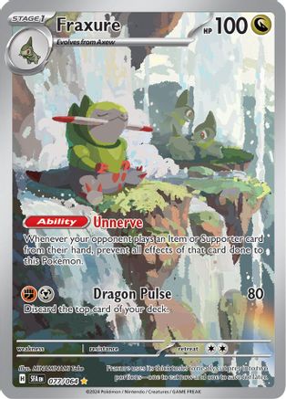 Image of Fraxure (077/064) [Scarlet & Violet: Shrouded Fable]