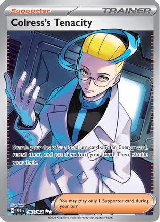 Image of Colress's Tenacity (087/064) [Scarlet & Violet: Shrouded Fable]