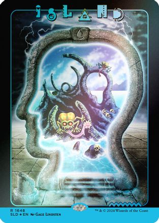 Image of Island (1648) (Rainbow Foil) [Secret Lair Drop Series]