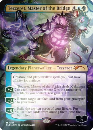 Image of Tezzeret, Master of the Bridge (Rainbow Foil) [Secret Lair Drop Series]