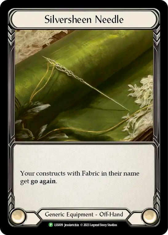 Image of Silversheen Needle [LSS009] (Promo)  Cold Foil