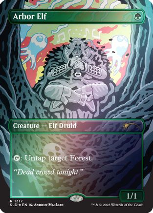 Image of Arbor Elf (Rainbow Foil) [Secret Lair Drop Series]