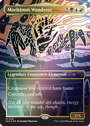 Image of Maelstrom Wanderer (Rainbow Foil) [Secret Lair Drop Series]