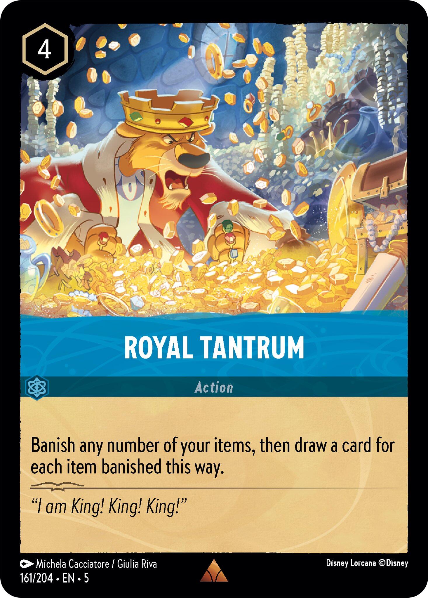Image of Royal Tantrum (161/204) [Shimmering Skies]