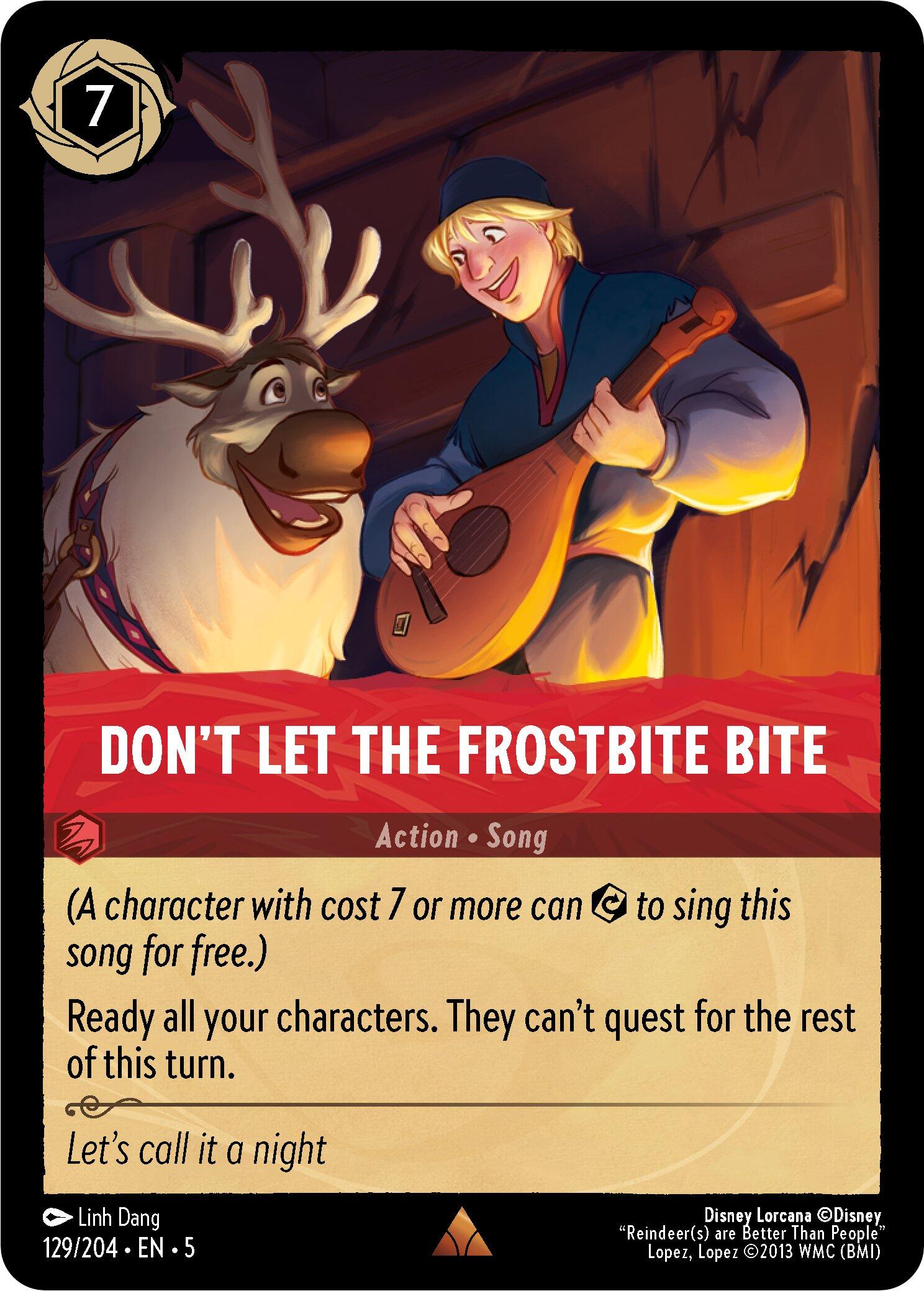 Image of Don't Let the Frostbite Bite (129/204) [Shimmering Skies]