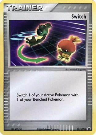 Image of Switch (92/109) (Theme Deck Exclusive) [EX: Ruby & Sapphire]