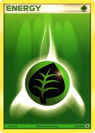 Image of Grass Energy (104/109) (Theme Deck Exclusive) [EX: Ruby & Sapphire]
