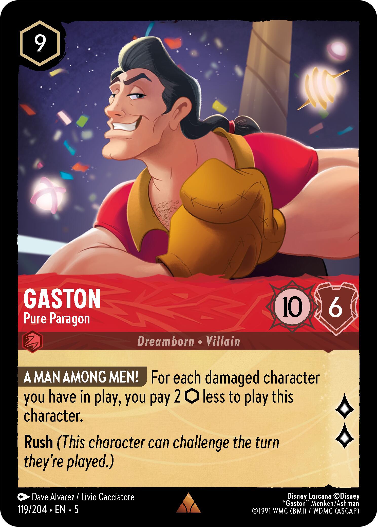 Image of Gaston - Pure Paragon (119/204) [Shimmering Skies]