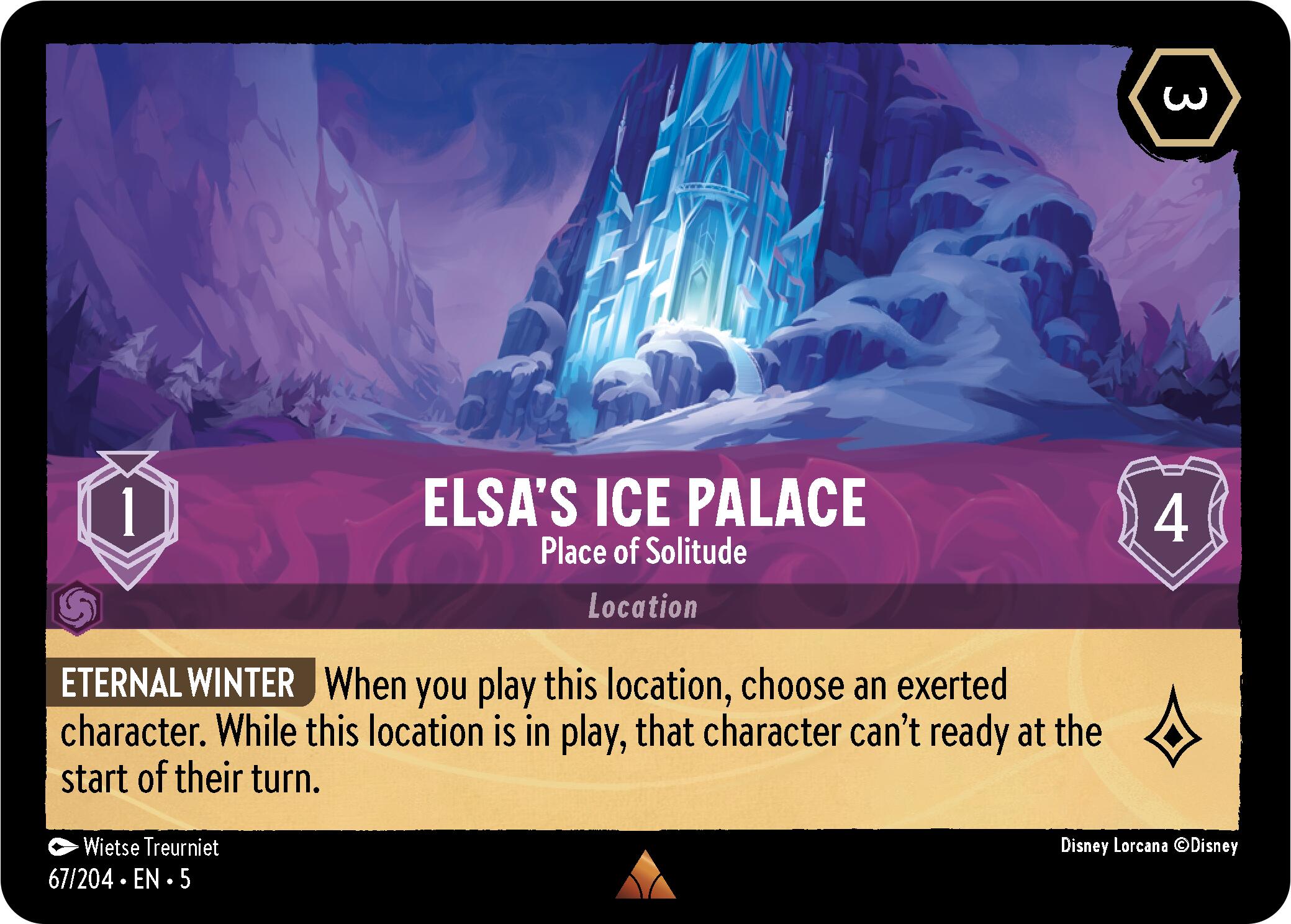 Image of Elsa's Ice Palace - Place of Solitude (67/204) [Shimmering Skies]