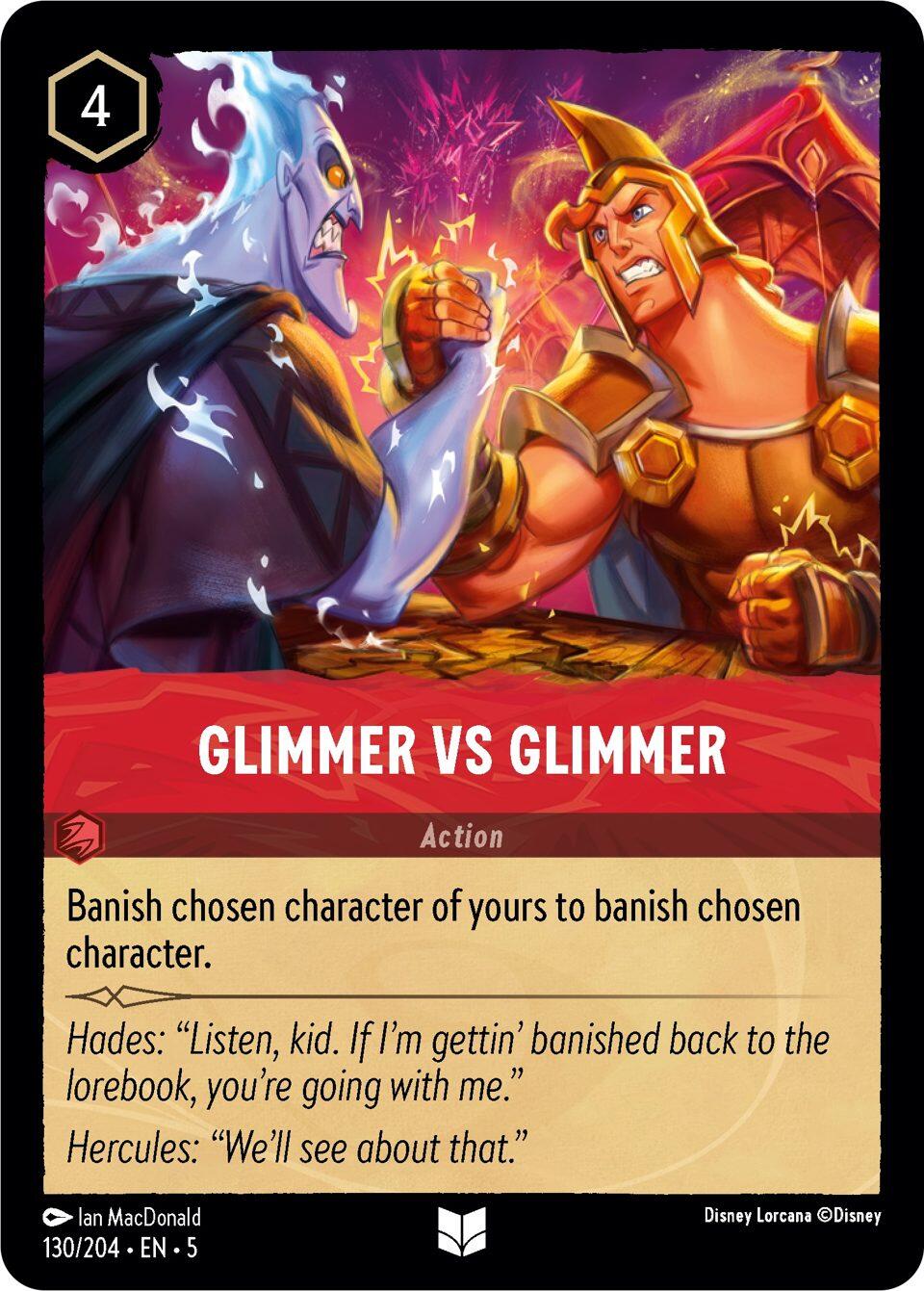 Image of Glimmer vs Glimmer (130/204) [Shimmering Skies]