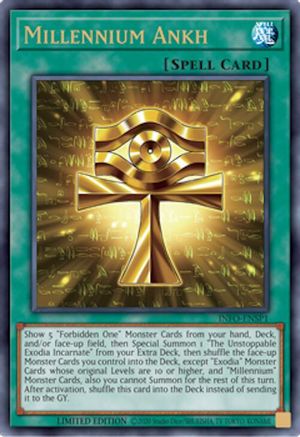 Image of Millennium Ankh (INFO-ENSP1) [INFO-ENSP1] Ultra Rare