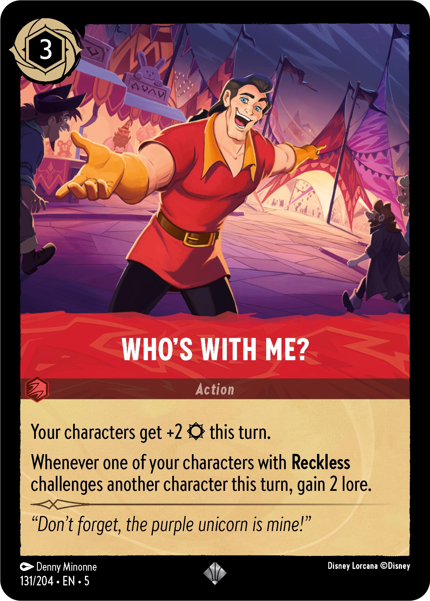 Image of Who's With Me? (131/204) [Shimmering Skies]