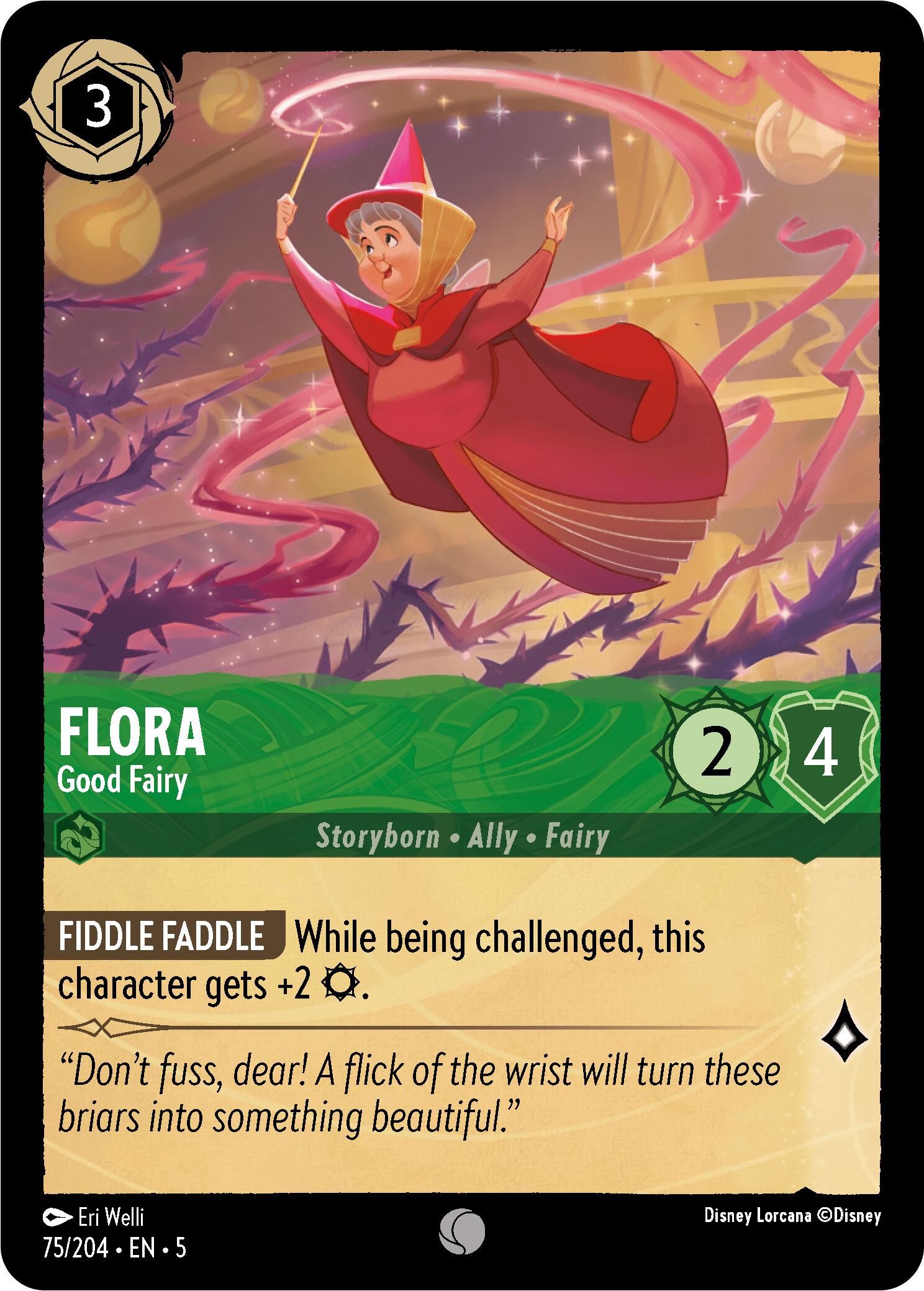 Image of Flora - Good Fairy (75/204) [Shimmering Skies]