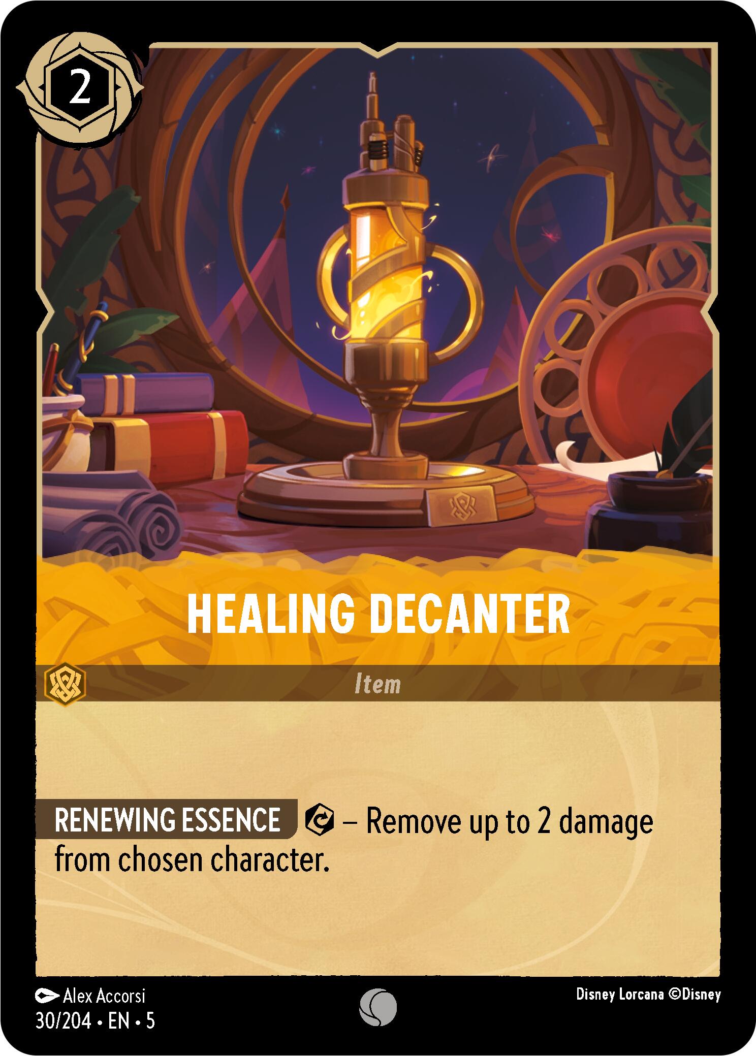 Image of Healing Decanter (30/204) [Shimmering Skies]