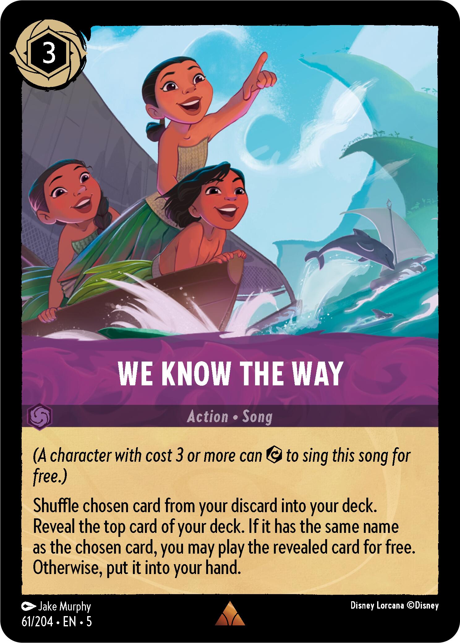 Image of We Know the Way (61/204) [Shimmering Skies]