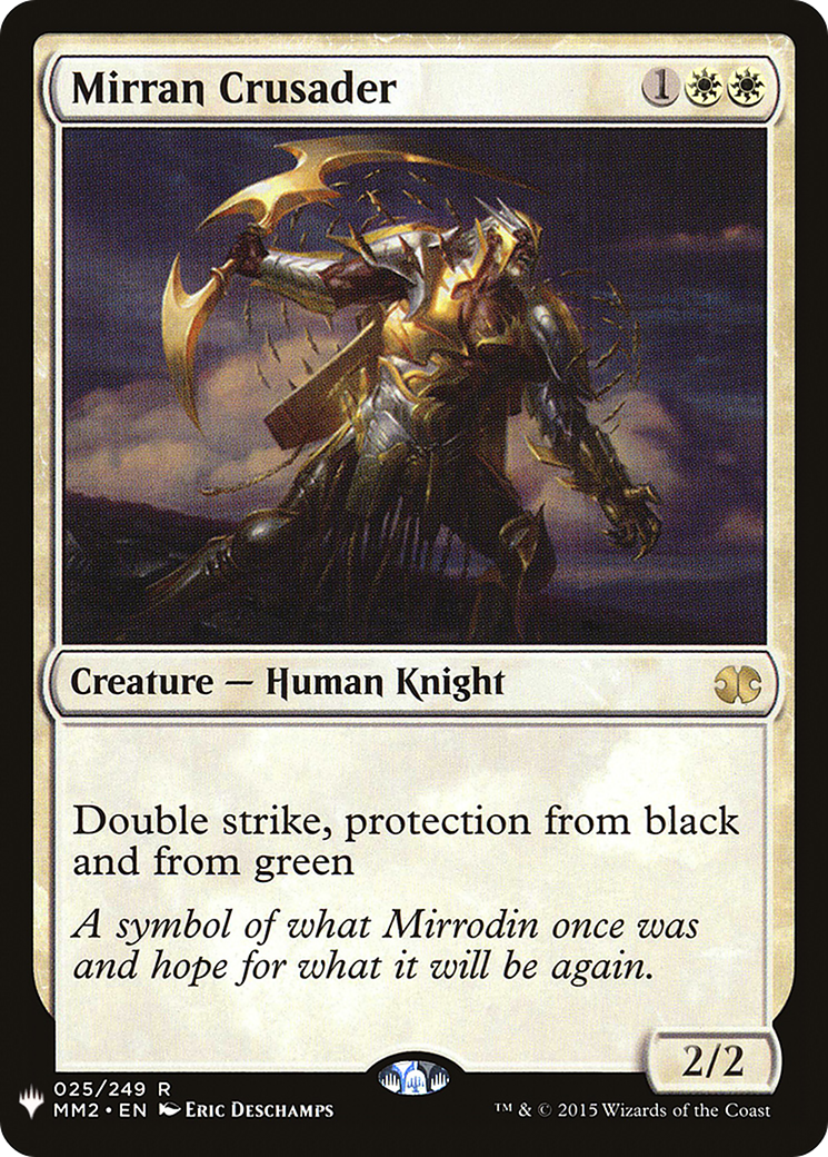 Image of Mirran Crusader [The List]