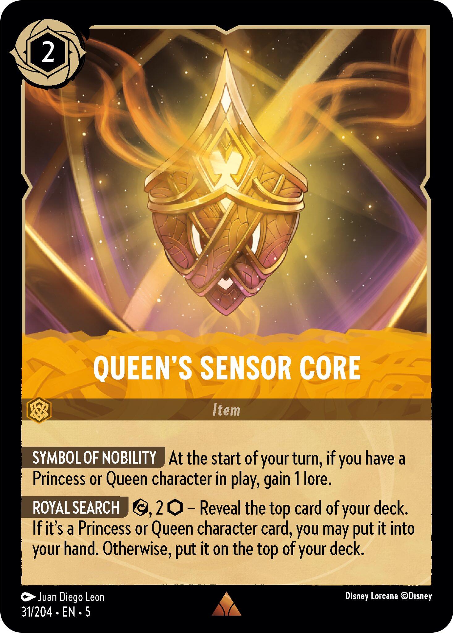 Image of Queen's Sensor Core (31/204) [Shimmering Skies]
