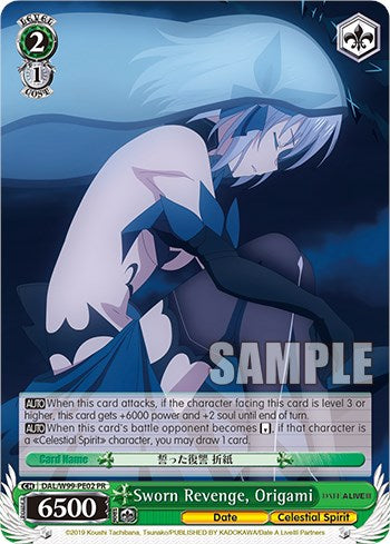 Image of Sworn Revenge, Origami [Date A Live Vol.2]