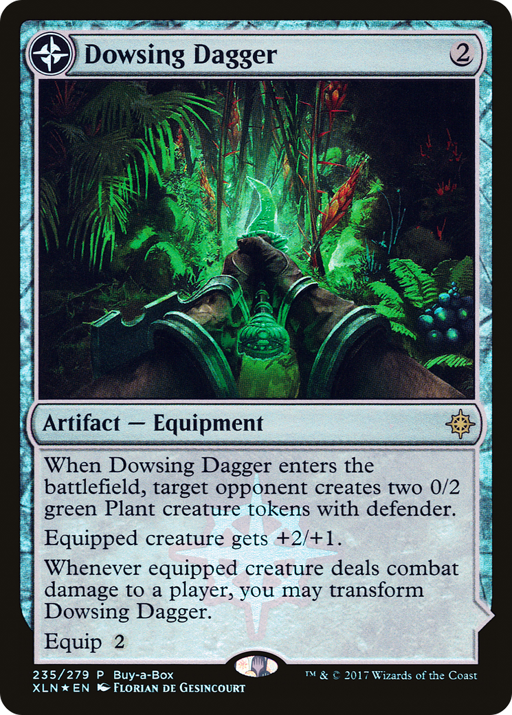 Image of Dowsing Dagger // Lost Vale (Buy-A-Box) [Ixalan Treasure Chest]