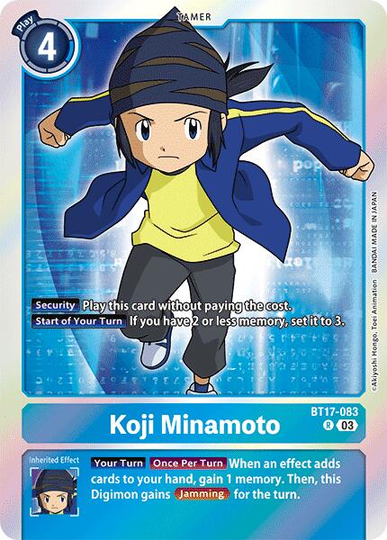 Image of Koji Minamoto [BT17-083] [Secret Crisis]
