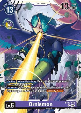 Image of Ornismon [BT17-072] [Secret Crisis]