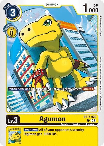 Image of Agumon [BT17-029] [Secret Crisis]