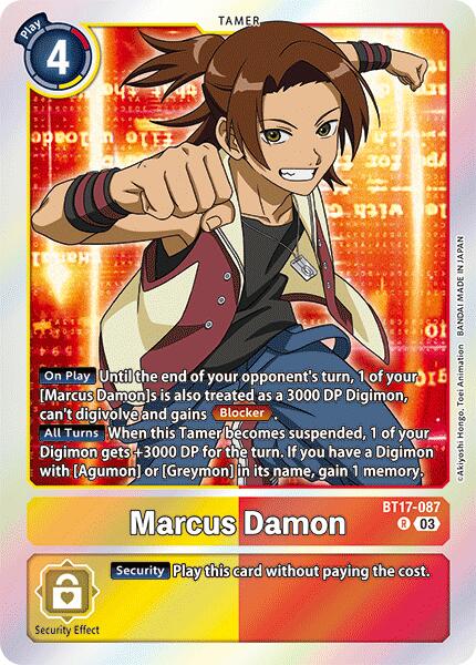 Image of Marcus Damon [BT17-087] [Secret Crisis]