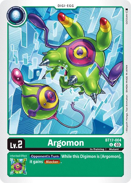 Image of Argomon [BT17-004] - BT17-004 [Secret Crisis]