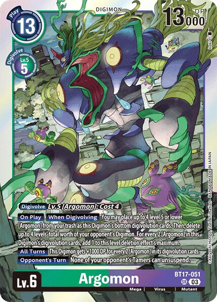 Image of Argomon [BT17-051] - BT17-051 [Secret Crisis]