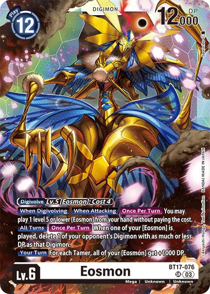 Image of Eosmon [BT17-076] - BT17-076 [Secret Crisis]