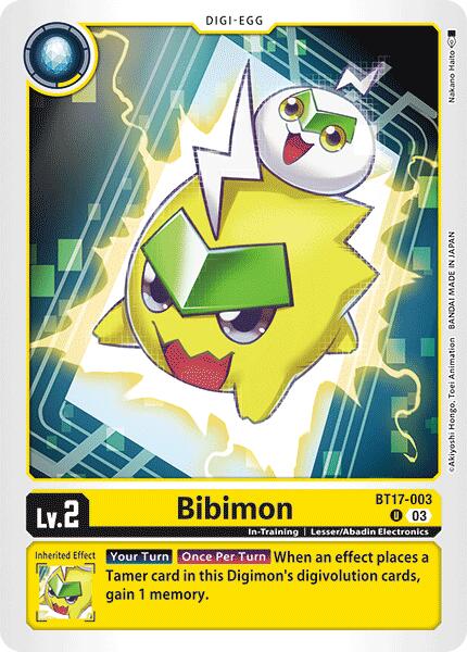 Image of Bibimon [BT17-003] [Secret Crisis]