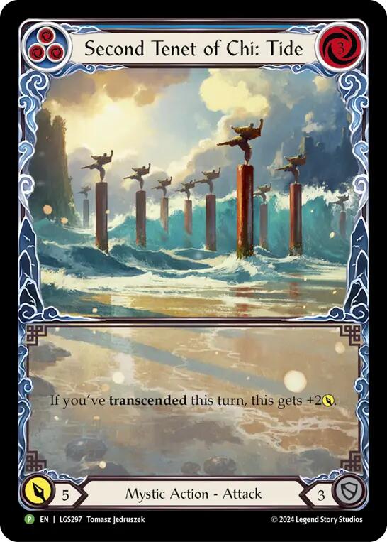 Image of Second Tenet of Chi: Tide [LGS297] (Promo)  Rainbow Foil