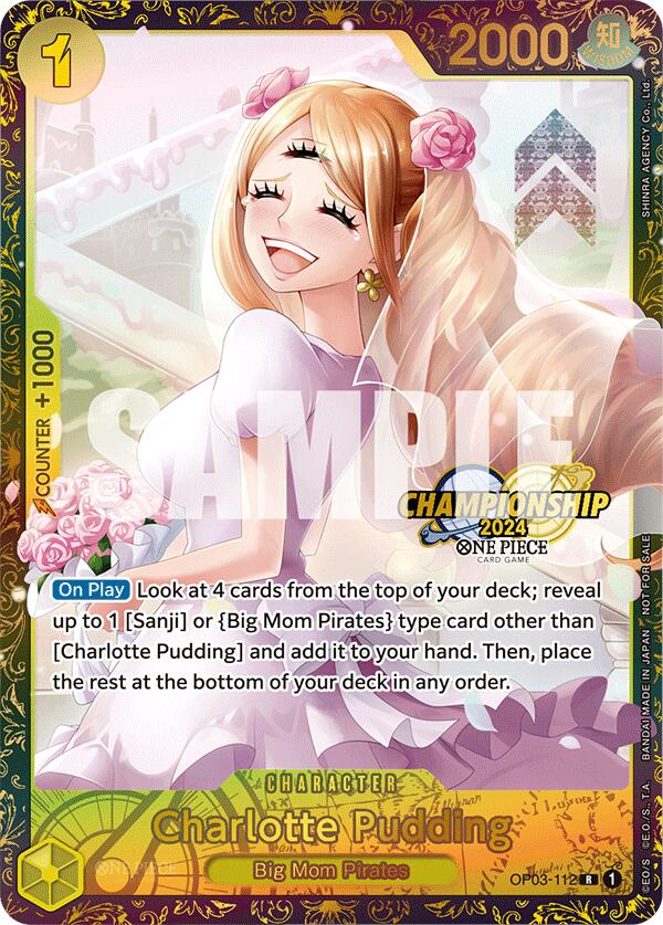 Image of Charlotte Pudding (Championship 2024) [One Piece Promotion Cards]