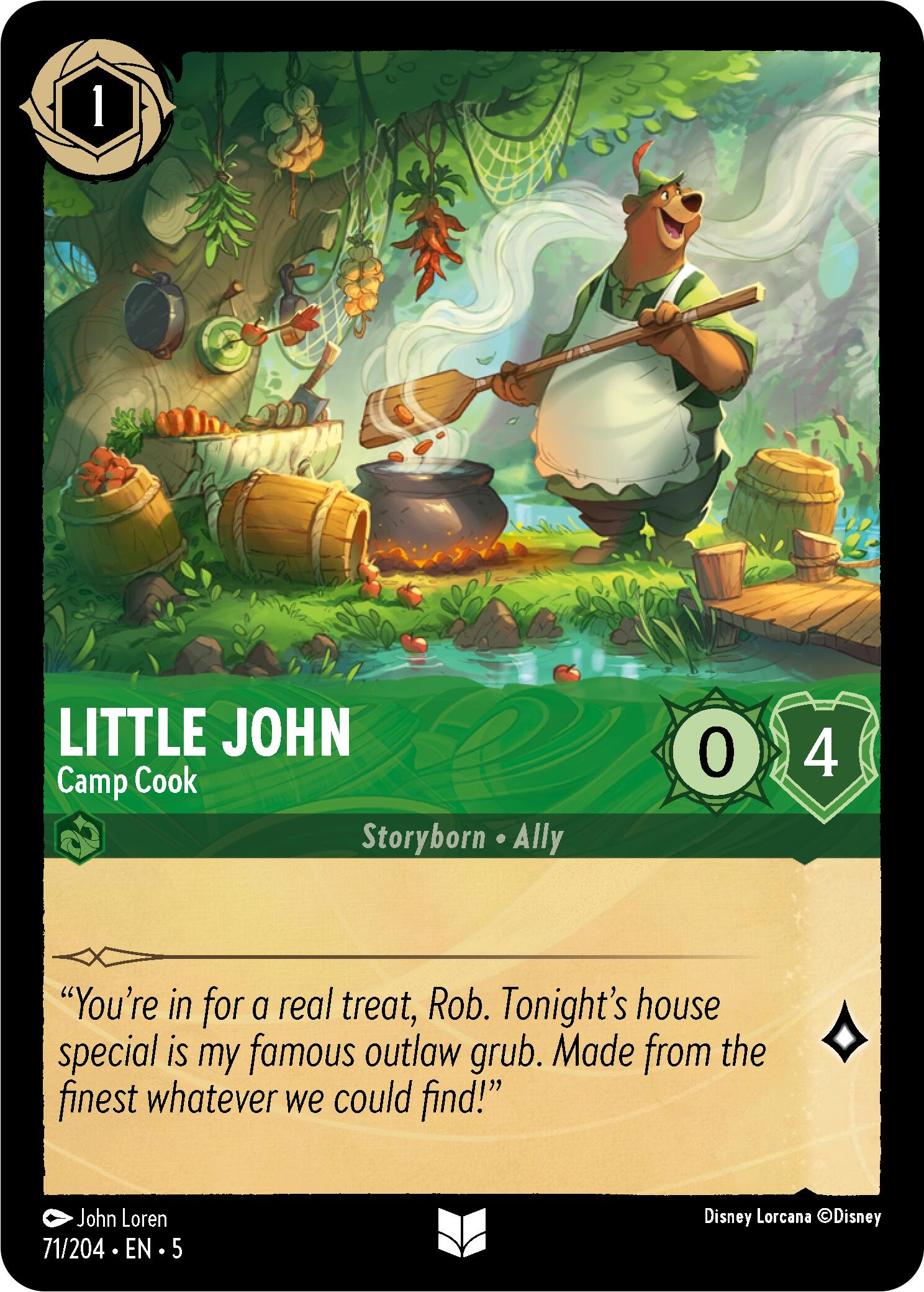 Image of Little John - Camp Cook (71/204) [Shimmering Skies]
